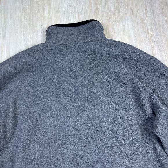 Champion Vintage Gray Fleece 1/3 Zip Pullover Casual Sweater Jacket Men's XL - Picture 10 of 13